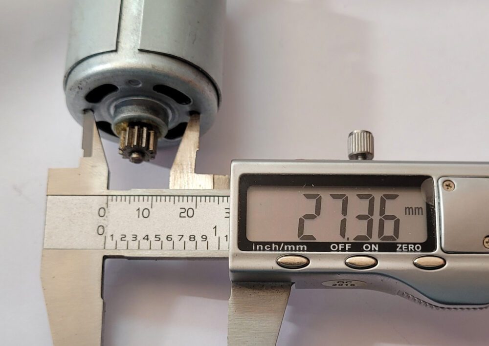 Двигун для  аккумуляторного шуруповерта RS550SH(DC16,8 V.)