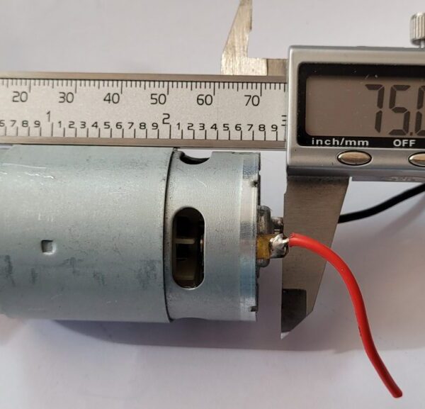 Двигун для  аккумуляторного шуруповерта RS550SH(DC16,8 V.)