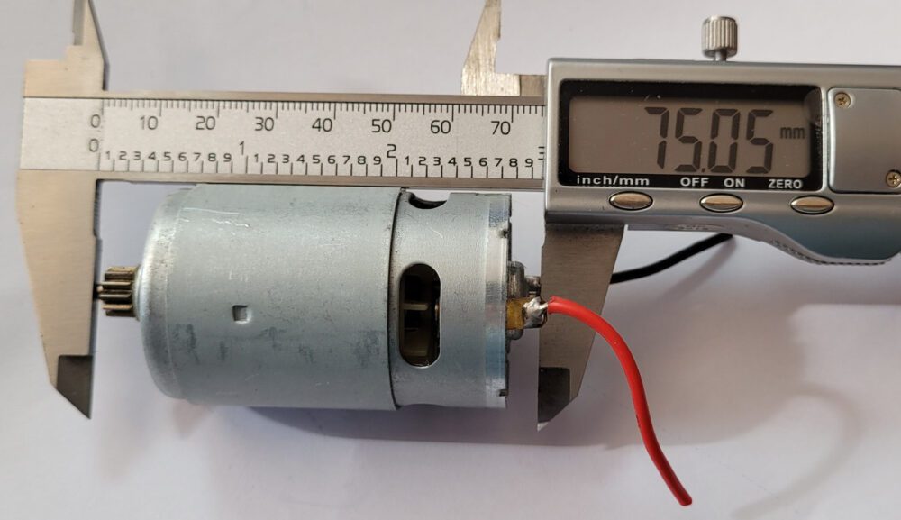 Двигун для  аккумуляторного шуруповерта RS550SH(DC16,8 V.)
