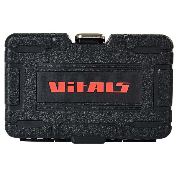 Набір головок торцевих із тріскачкою 1/4" Vitals Master 46 предметів