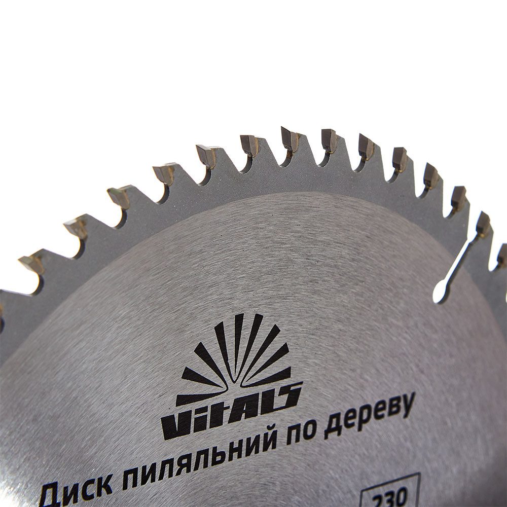 Диск пиляльний Vitals для дерева 230x30/25.4/22.2, АТВ 60