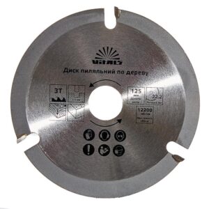 Диск пиляльний Vitals для дерева 125x22.2, 3T