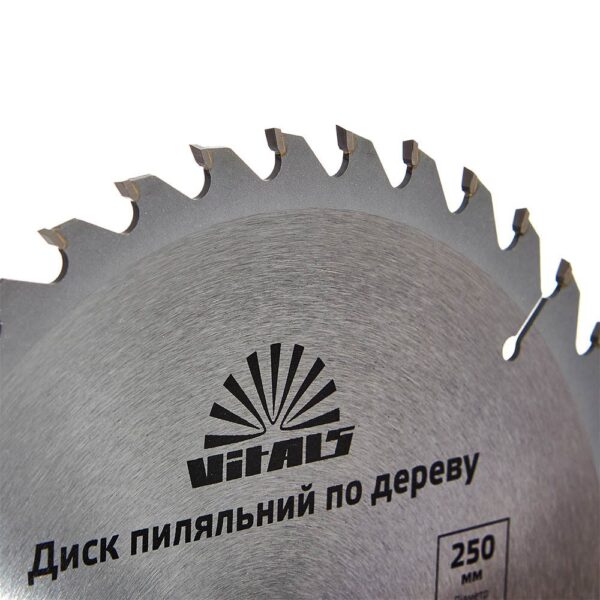 Диск пиляльний Vitals для дерева 250x30/25.4, ATB 40