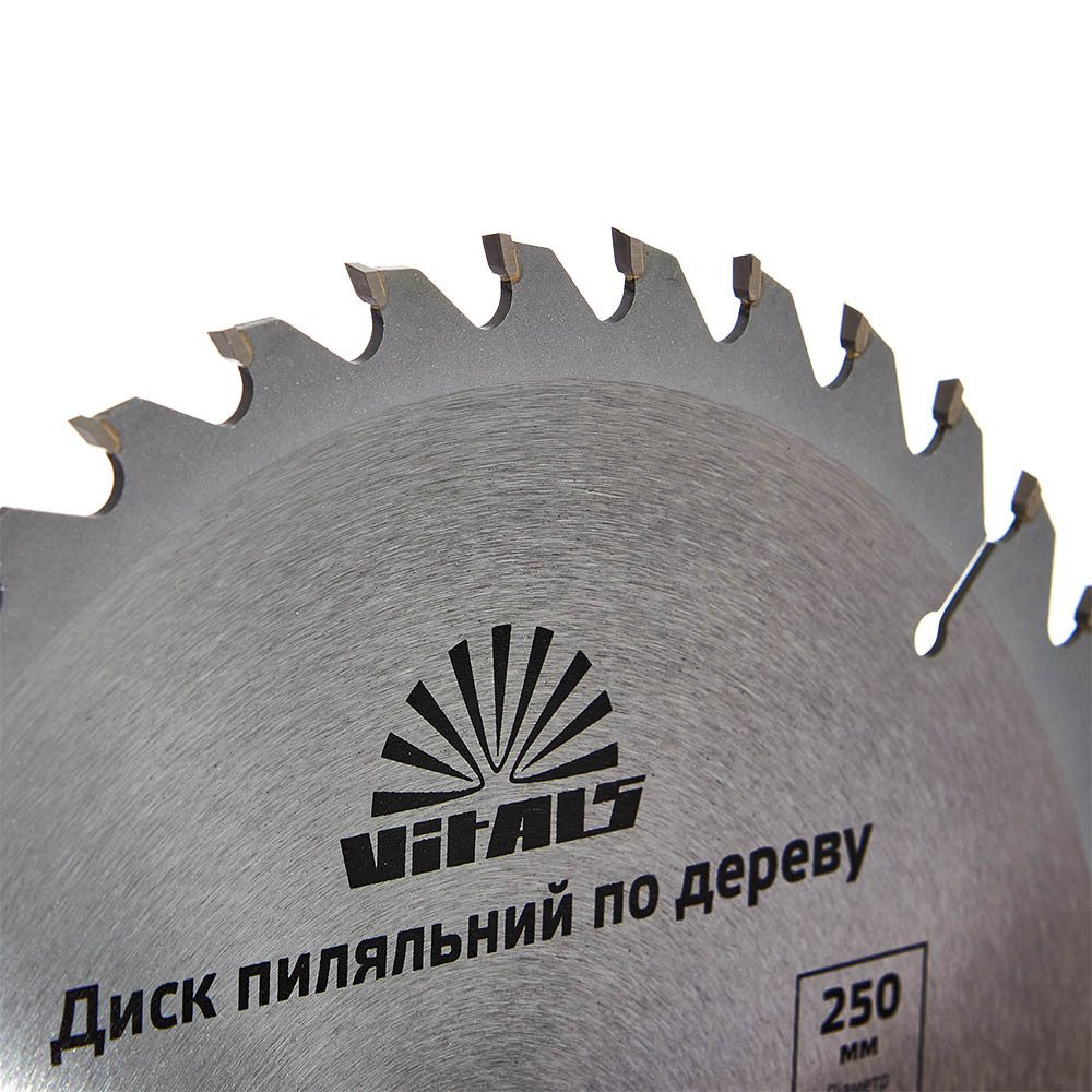 Диск пиляльний Vitals для дерева 250x30/25.4, ATB 40