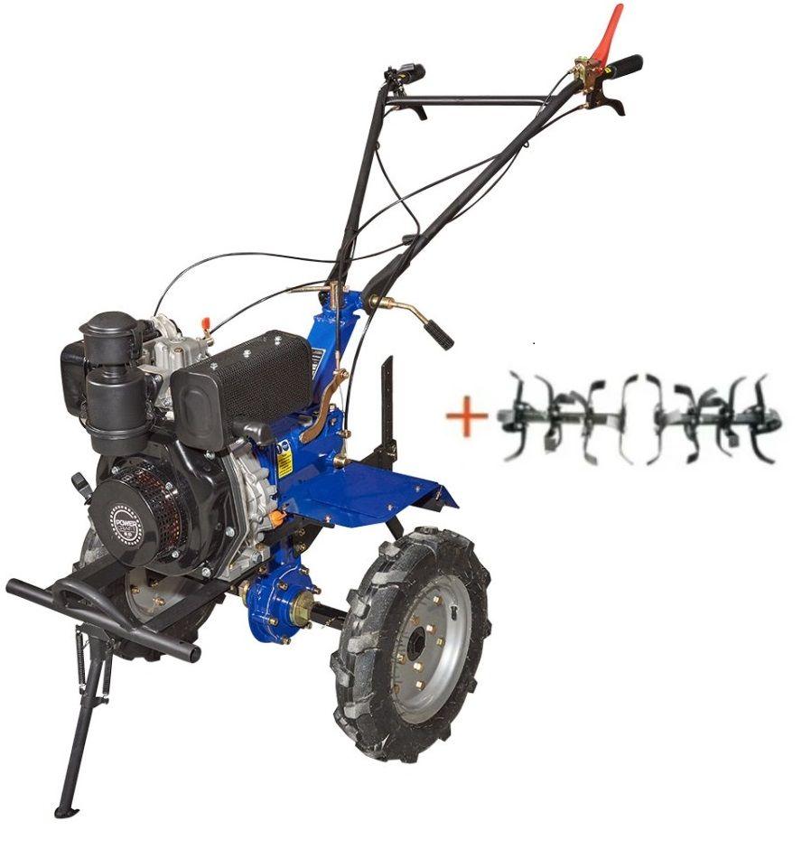 Мотоблок дизельний Powercraft МБ2060Д (4.00-10) (заводська упаковка)