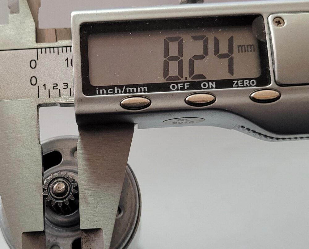 Двигун для акумуляторної техніки DC24-550VC24V (24 В. 14 зубів)