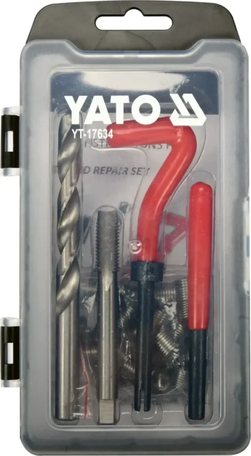 Набір для ремонту різі YATO YT-17634 (М10х1,5 мм.)