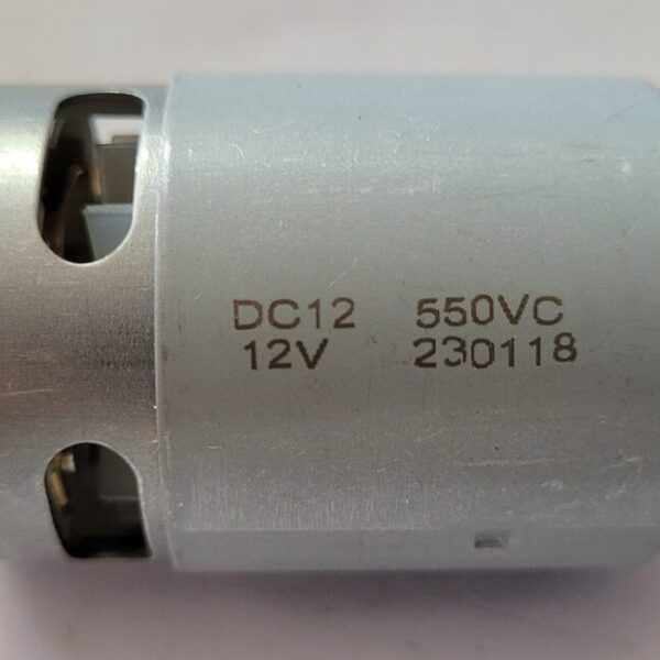Двигун для акумуляторного шурупокрута DC12-550VC (12 В. 9 зубів)