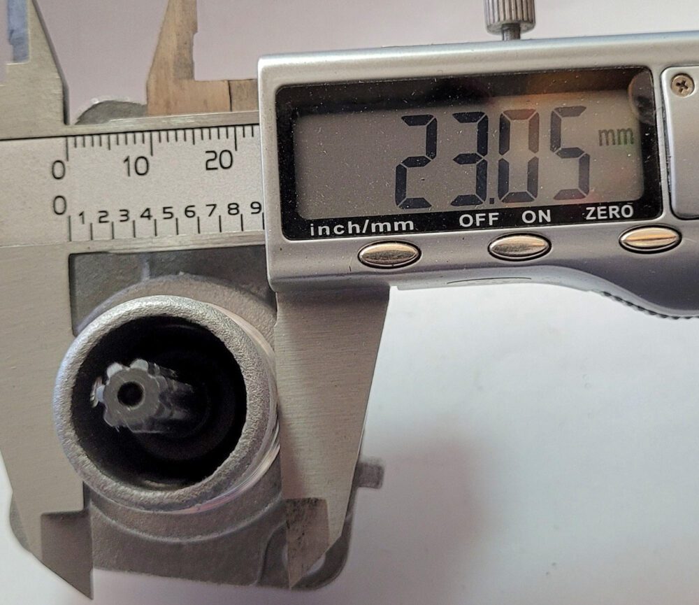 Редуктор електрокоси Vitals (1.4 кВт прямий)