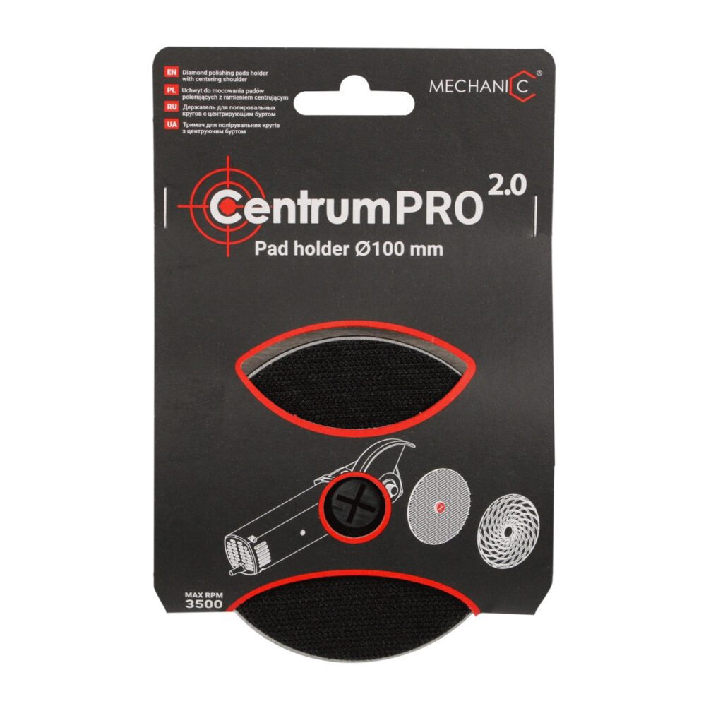 Тримач алмазних полірувальних кругів для КШМ Mechanic PAD HOLDER 100*14.7*M14 CENTRUM PRO 2.0