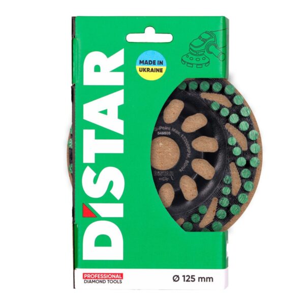 Алмазна фреза Distar DGS-S 125/22,23 GREEN POINT