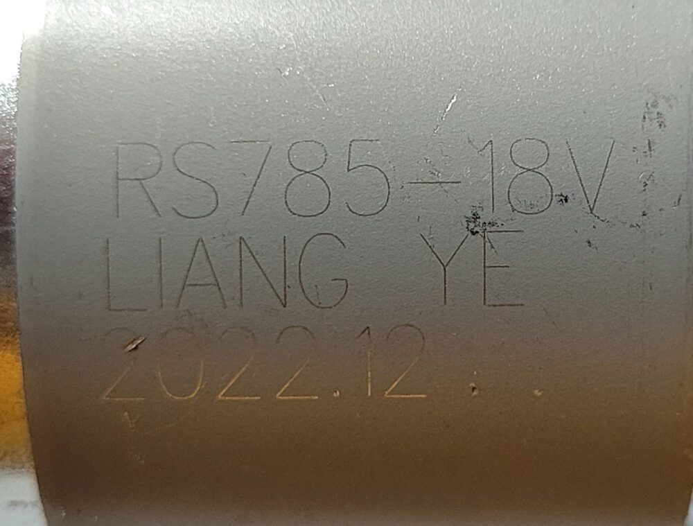 Двигун для акумуляторної техніки RS785 (18 В.)