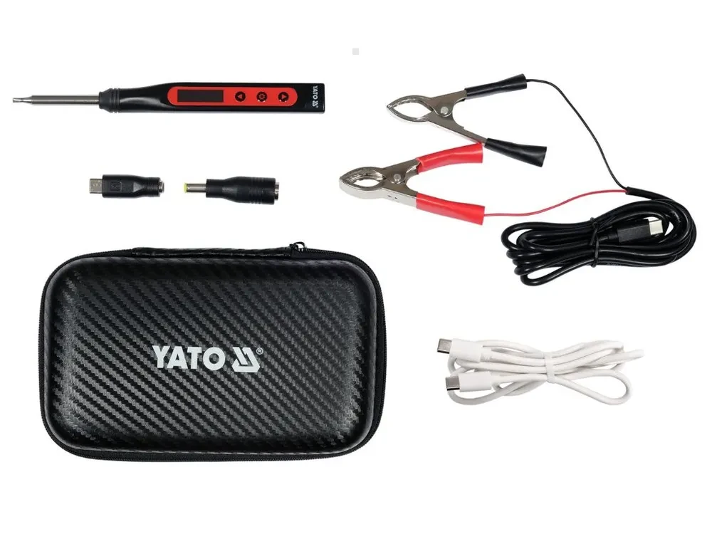 Портативний цифровий паяльник YATO YT-82490