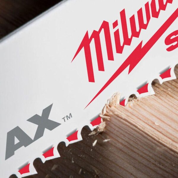 Полотно для шабельної пили посилене для дерева з цвяхами Milwaukee 300 мм (1 шт.)
