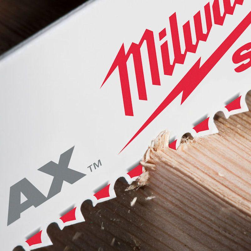 Полотно для шабельної пили посилене для дерева з цвяхами Milwaukee 300 мм (1 шт.)