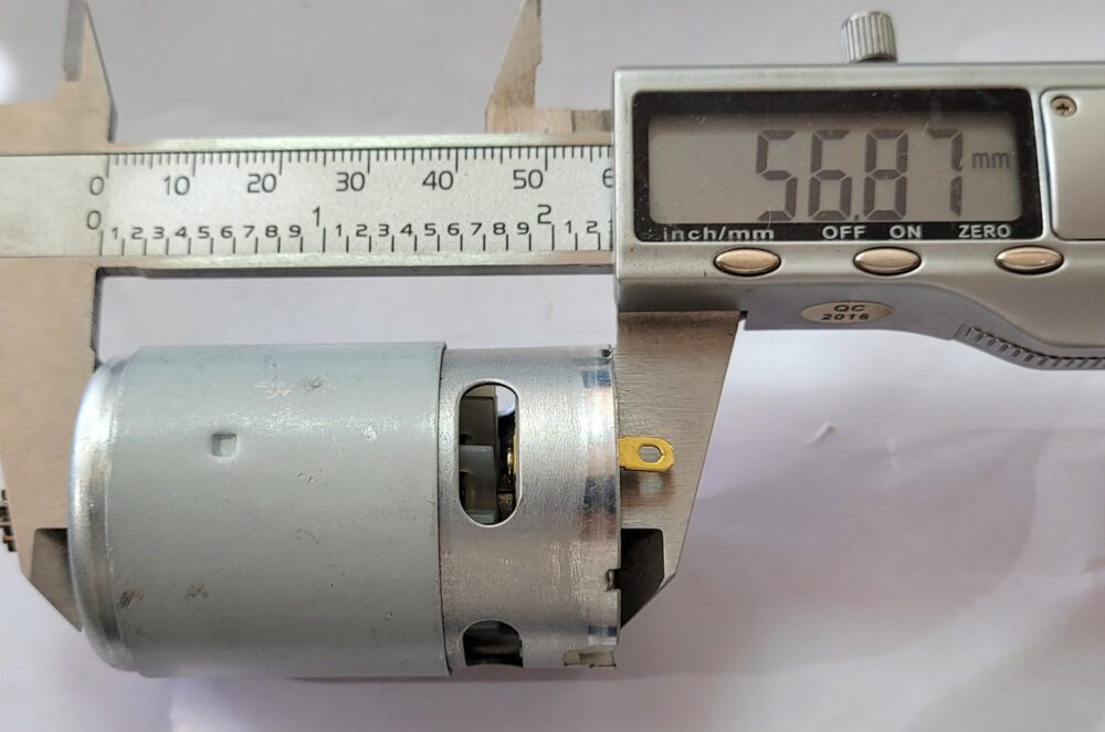 Двигун для акумуляторної техніки DC24-550VC24V (24 В. 12 зубів)