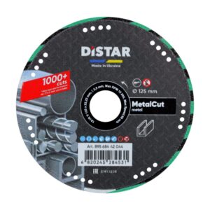 Відрізний алмазний круг для металу Distar 1A1R V 125 METAL CUT (+1000 різів)