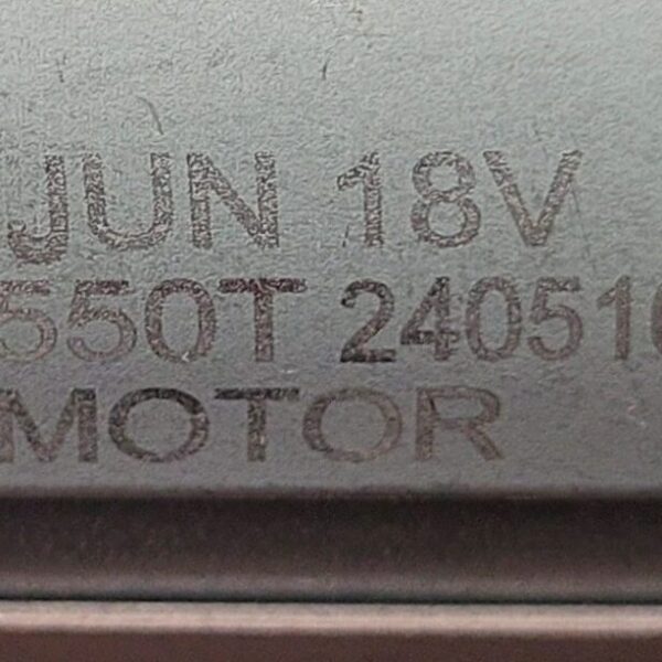 Двигун для акумуляторної техніки JUN 18V 550T (шестеренка 12 зубів)