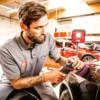 Полірувальна акумуляторна ротаційно-ексцентрикова машина FLEX PXE 80 10.8-EC (каркас)
