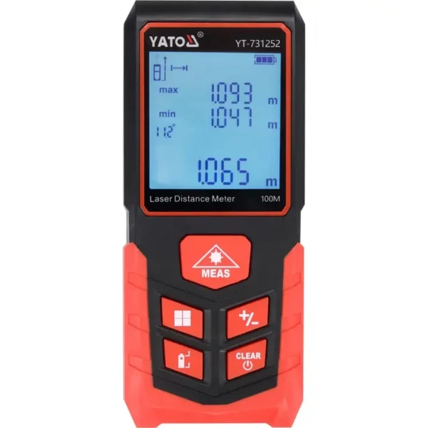 Лазерний далекомір YATO YT-731252 (100 м)