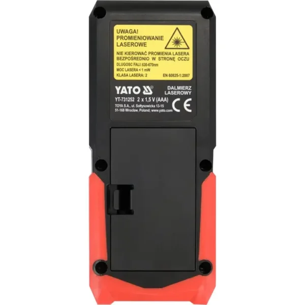 Лазерний далекомір YATO YT-731252 (100 м)
