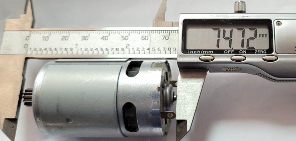 Двигун для акумуляторного шурупокрута НТ12 550Т (12 В. 12 зубів)
