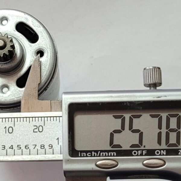 Двигун для акумуляторного шурупокрута НТ12 550Т (12 В. 12 зубів)