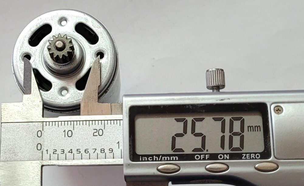 Двигун для акумуляторного шурупокрута НТ12 550Т (12 В. 12 зубів)