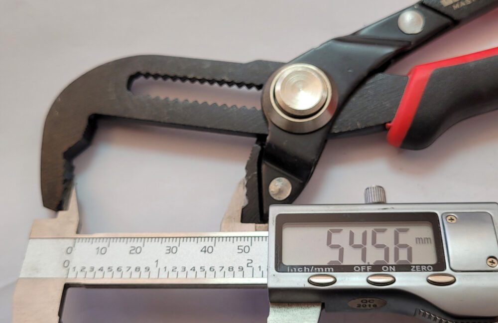 Кліщі переставні швидкозатискні Vitals Master (250 мм. захоплення 45 мм.)