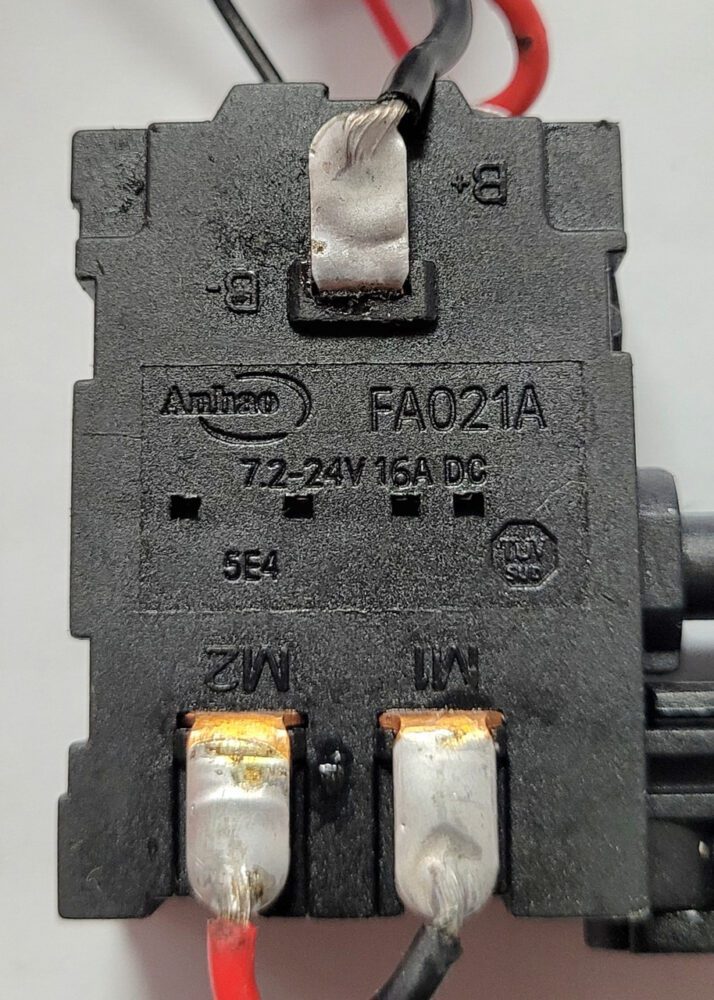 Кнопка для шурупокрута Vitals AU12/18/2KP/QC