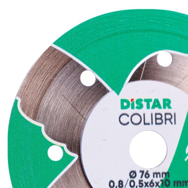 Алмазний диск з кераміки Distar 76x0,8 Colibri