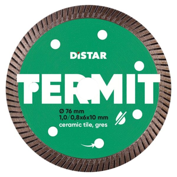 Алмазний диск для керамограніту Distar 76x1,0 Termit