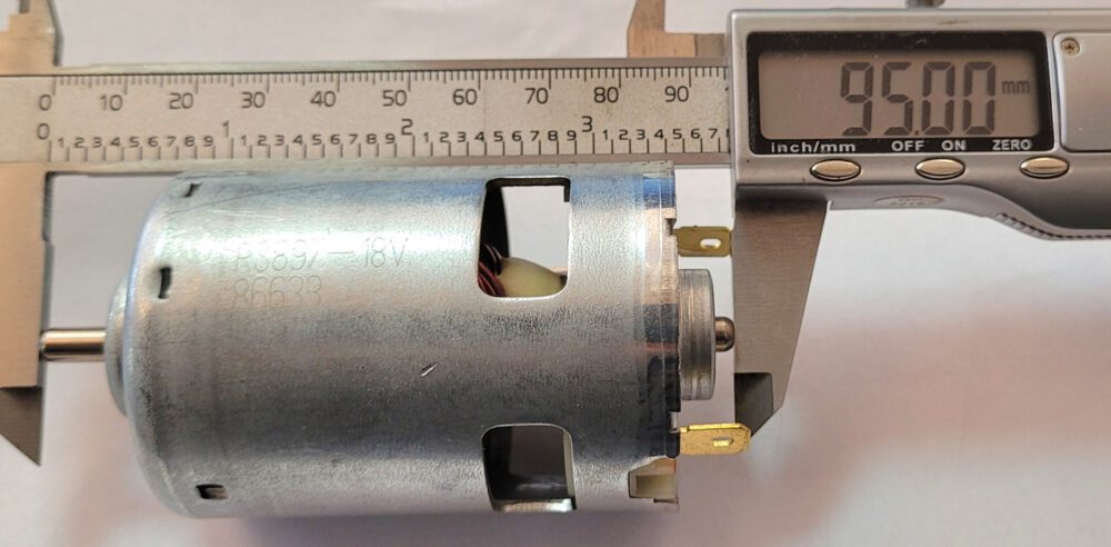 Двигун для акумуляторної техніки RS-897-18V