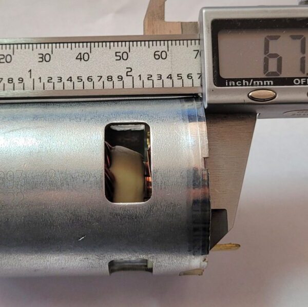 Двигун для акумуляторної техніки RS-897-18V