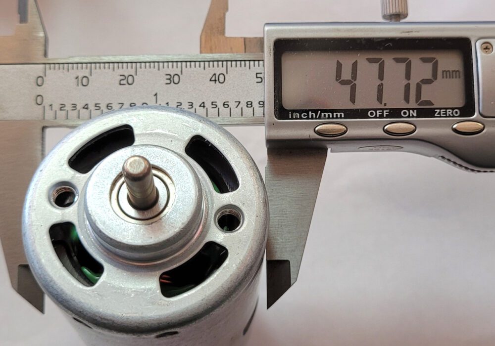 Двигун для акумуляторної техніки RS-897-18V
