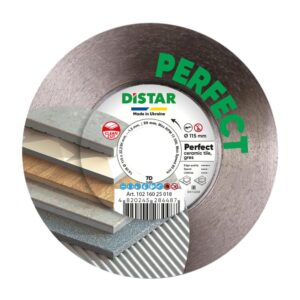Алмазний відрізний круг Distar 1A1R 115x22,23H Perfect