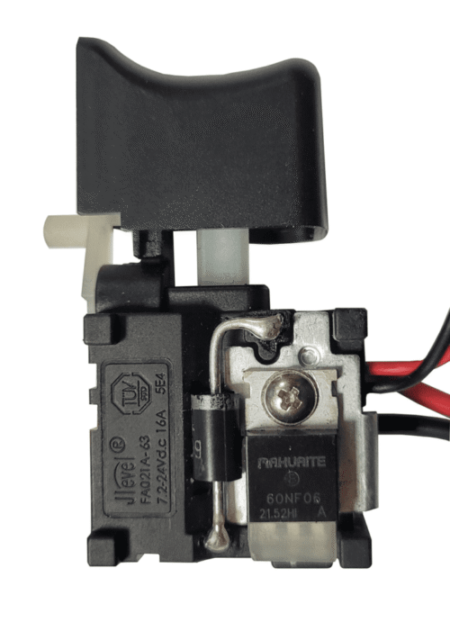Кнопка для шуруповерта ТехАс (7.2-24 Vdc) 16A