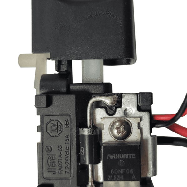 Кнопка для шуруповерта ТехАс (7.2-24 Vdc) 16A