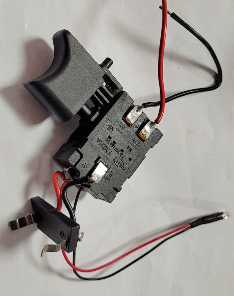 Кнопка для шурупокрута Vitals AU12/18/2KP/QC