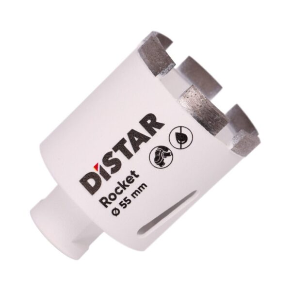 Алмазне свердло для болгарки Distar 55x45-6xM14 Rocket