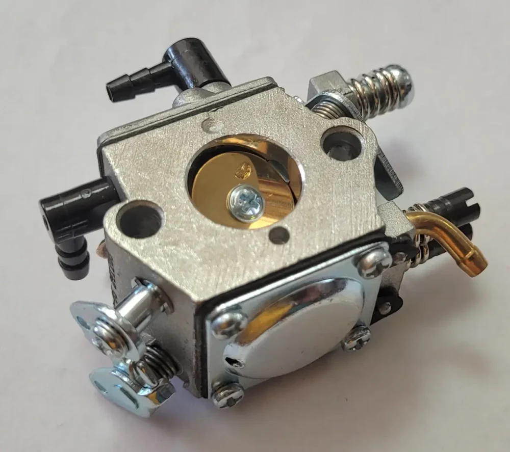 Карбюратор для бензопили Vitals 45cc/52c (підкачування+фіксація)