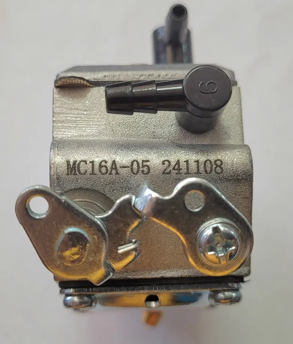 Карбюратор для бензопили Vitals 45cc/52c (підкачування+фіксація)