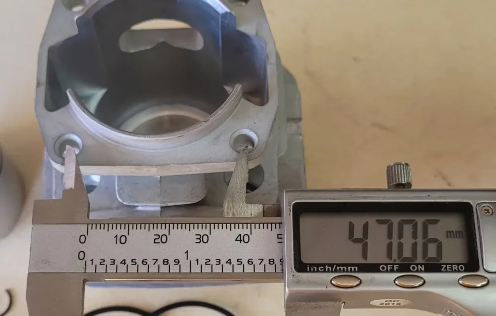 Поршнева для бензопили Vitals 58cc (45,2 мм.)