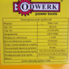 Трубогиб електричний Odwerk PBM-1676