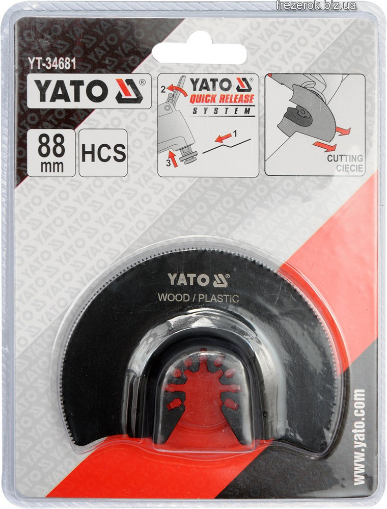 Насадка для реноватора Yato YT-34681