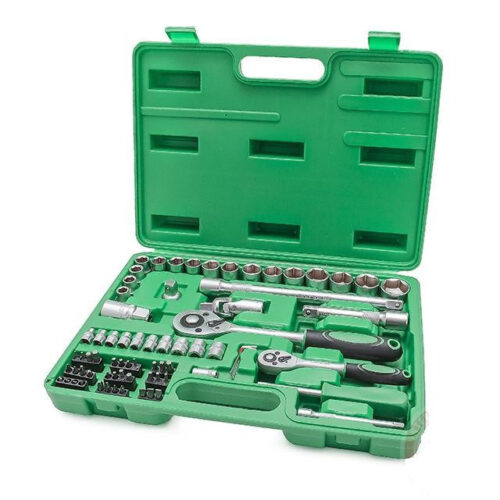 Набір інструментів Intertool ЕТ-6072 72 од. 1/2" і 1/4"