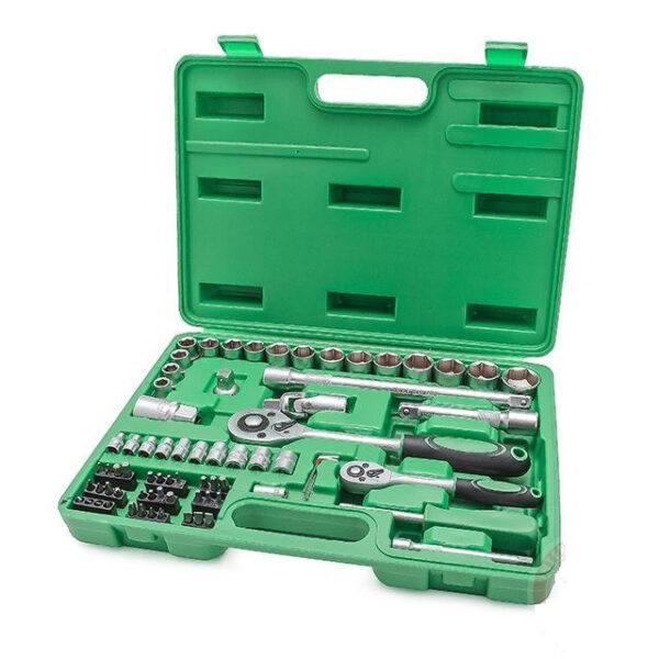 Набір інструментів Intertool ЕТ-6072 72 од. 1/2" і 1/4"