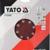 Круг шліфувальний Yato YT-83467 (Ø = 180 мм. Р240) 3 шт.