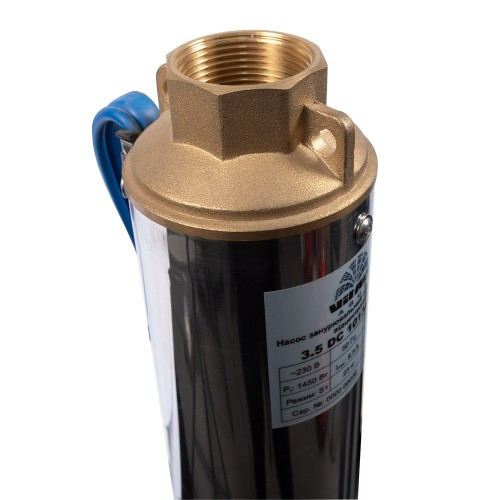 Насос занурювальний свердловинний відцентровий Vitals aqua 3.5 DC 10132-1,5r