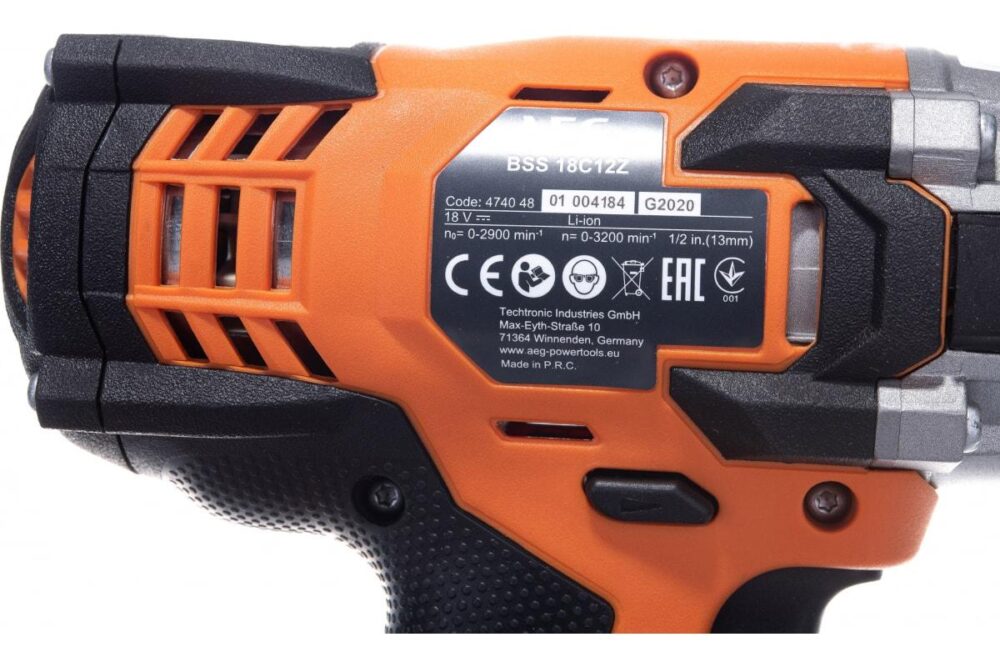 Гайковерт акумуляторний AEG BSS 18C 12Z-0 (каркас)